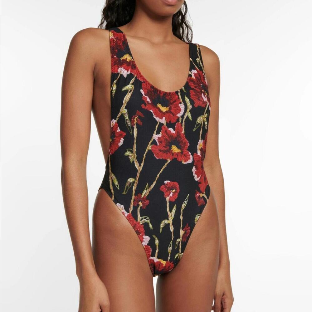 Norma Kamali Marissa floral swimsuit - Picture 4 of 8